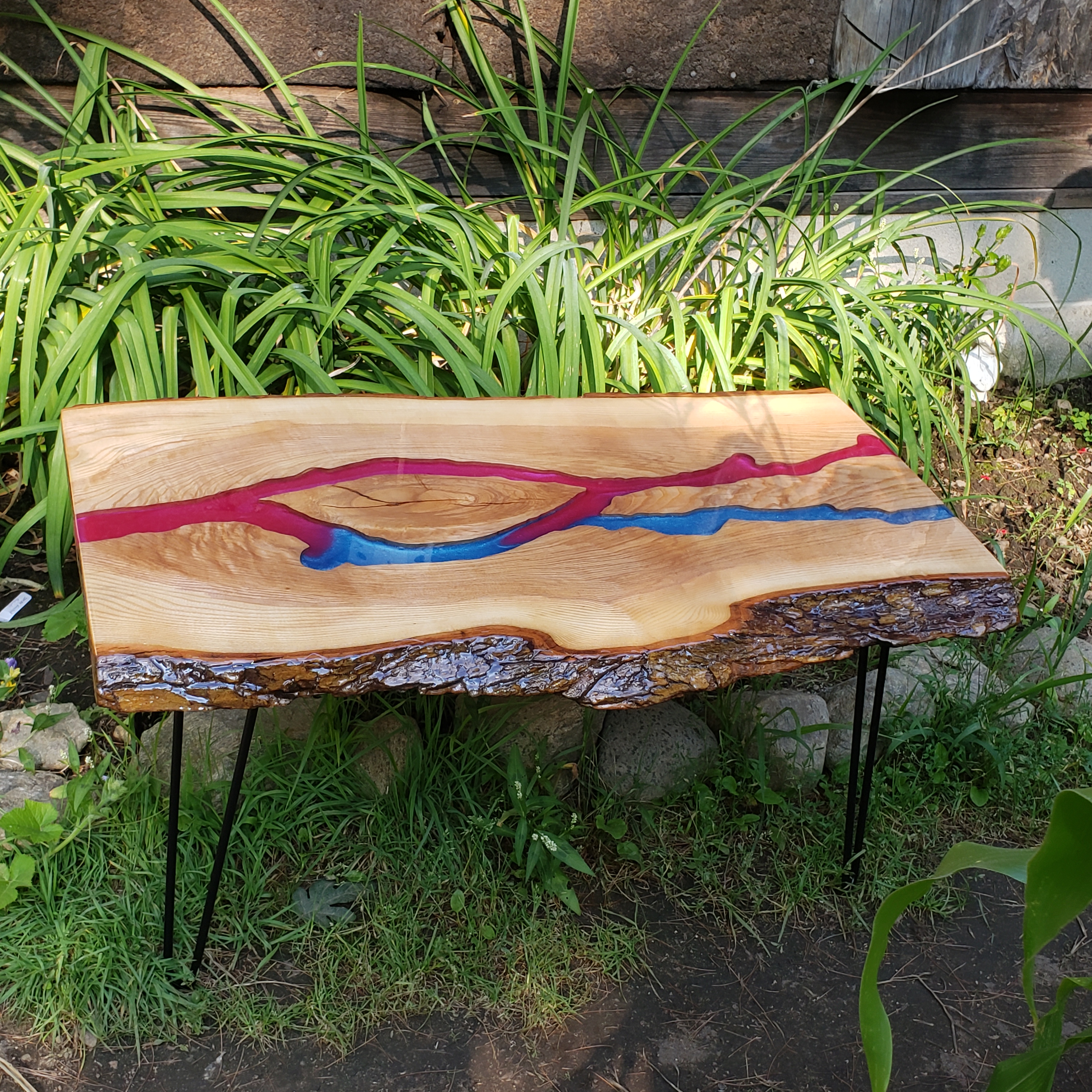 Adirondack River Resin Table